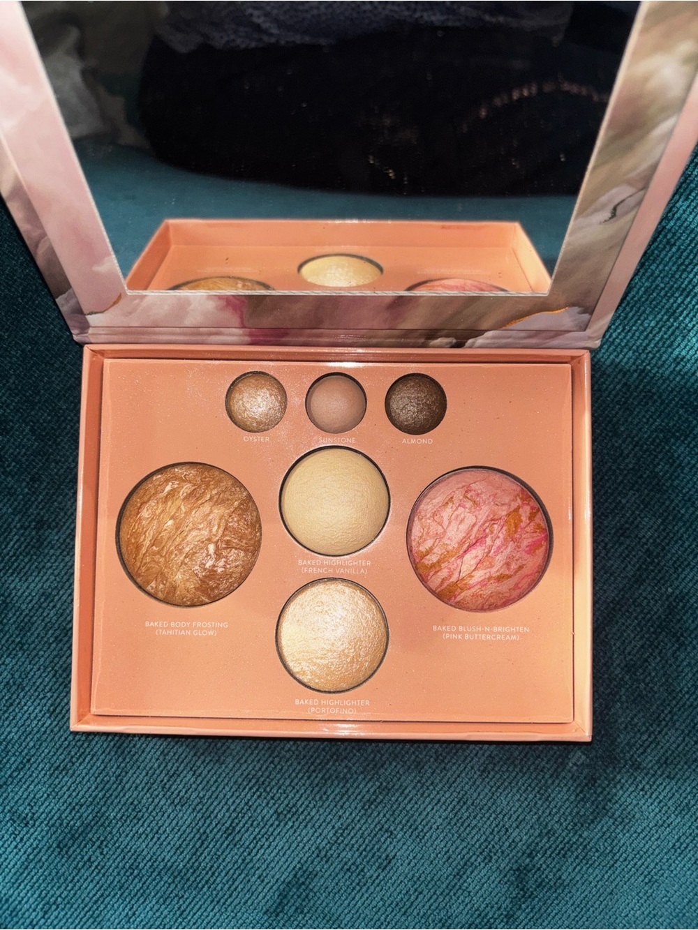 Laura Geller Glow Face Palette - Peach, Gold, Pink. Never Used.